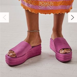 Free People Harbor Flatform Sandal